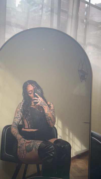 Suck my heels and then i play with you with them on (F)