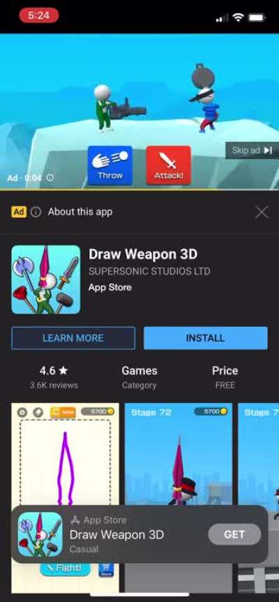 Draw weapon 3D is the best