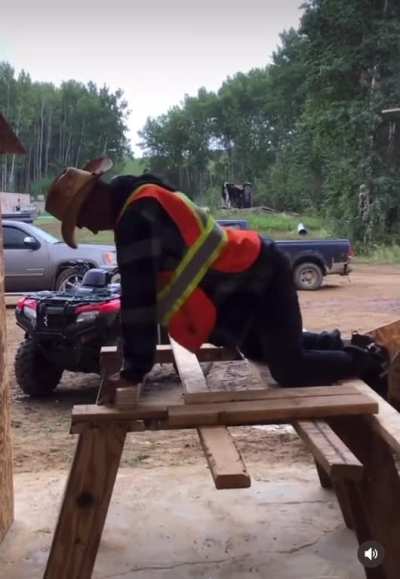 A true professional at work