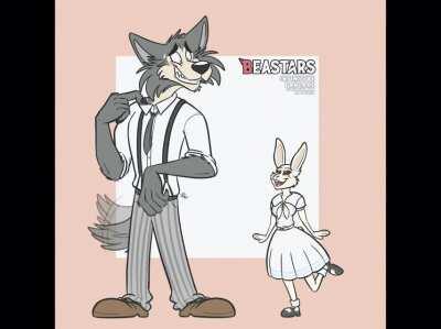 Legoshi and Haru (Animated) [OC]