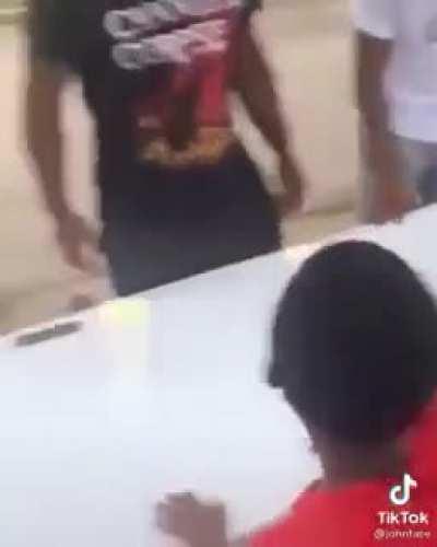 Gilbert’s lemonade stand getting raided