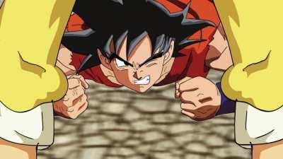 Usopp vs Goku animation