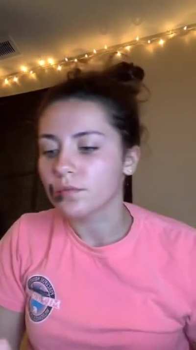 HMC while I carefully apply makeup to my eye