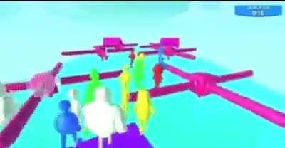 Baixei fall guys no Android alguém pra jogar?