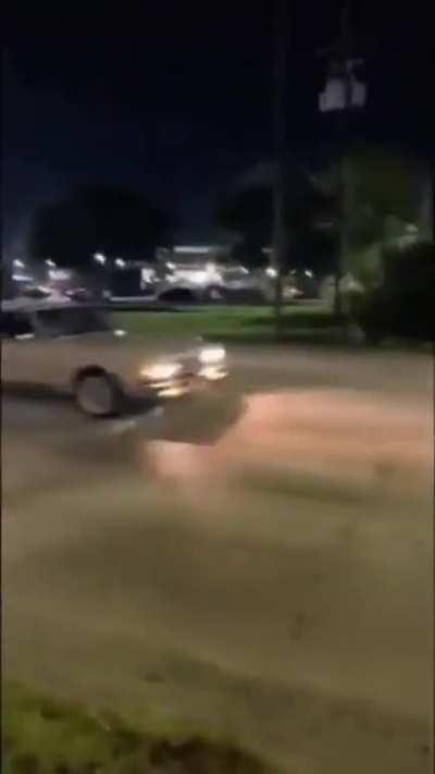 Just homies sitting around watching cars ruin their suspension.