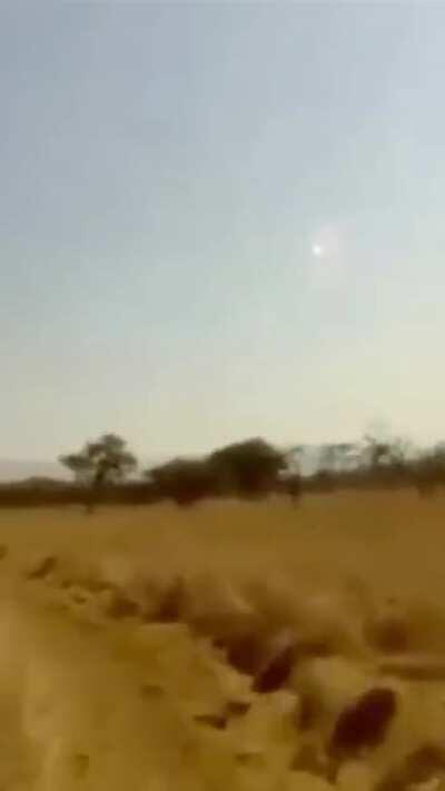 Cycling experience in Africa.