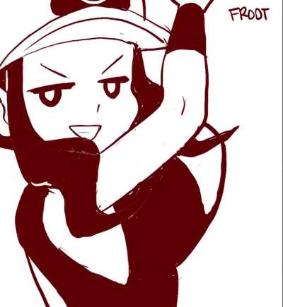 Hilda challenges you to a battle (Froot) [Pokemon]