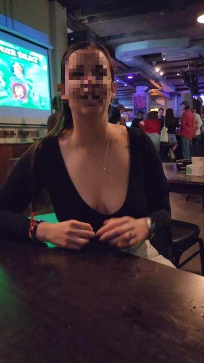 Had to take the opportunity while wearing a top like this