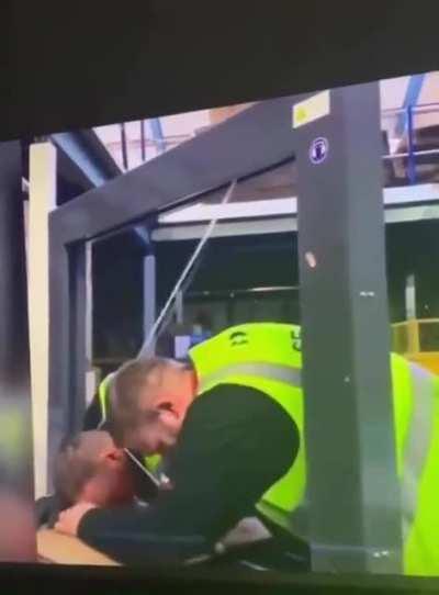 Always be careful around industrial machinery