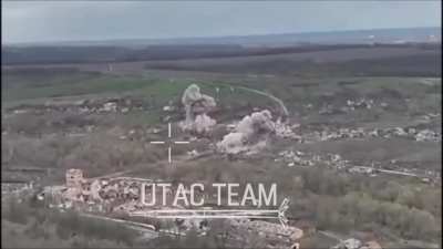Ukrainian GBU-62/39 SDB and AASM HAMMER airstrikes on Russian positions in Kursk Oblast. June 2025