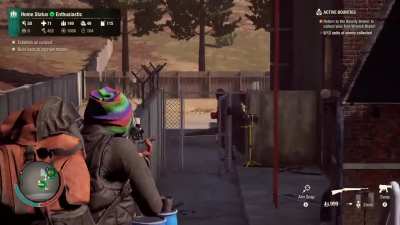 Laid him down like a firing squad