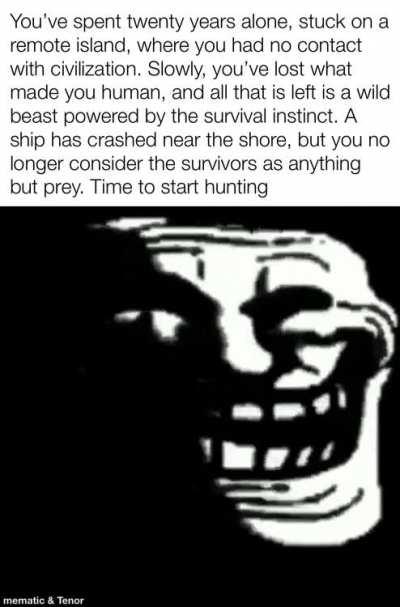 At least you won’t starve for the next few months