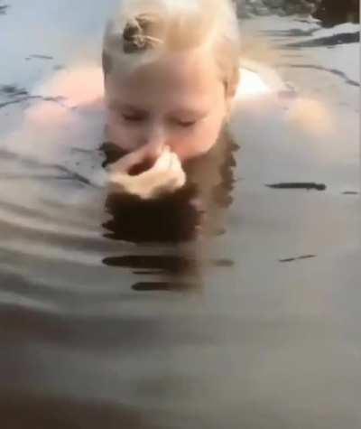 she turned into frog