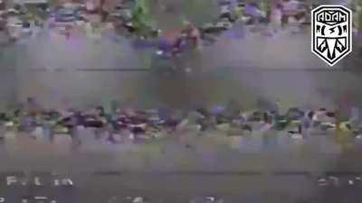 russians cant hide from this bomb. Awesome Ukrainian FPV skills