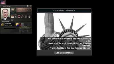 Compilation of TNO-style Superevents for the possible outcomes of the Second American Civil War