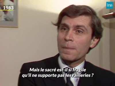 1983, près de 3 000 lettres de plaintes sont adressées au cardinal Lustiger par des catholiques mécontents. Ils ne supportent plus les moqueries à l’encontre de leur religion à la télévision. La réponse de l’humoriste Pierre Desproges ne se fait pas atten