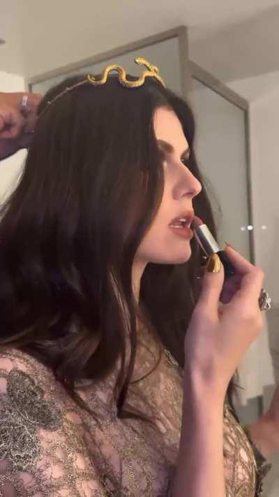 Alex Getting Ready for the Met Gala - Instagram - May 2024