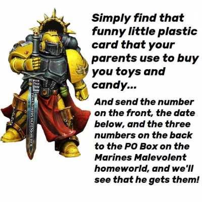 The Marines Malevolent commit credit fraud