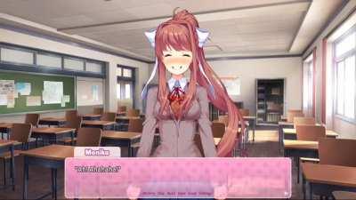 Tickle Monika (voice dub) REDO