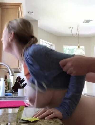 [/r/fuckdoll] Used in the kitchen