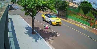 Mustang driver kills 60 year old biker
