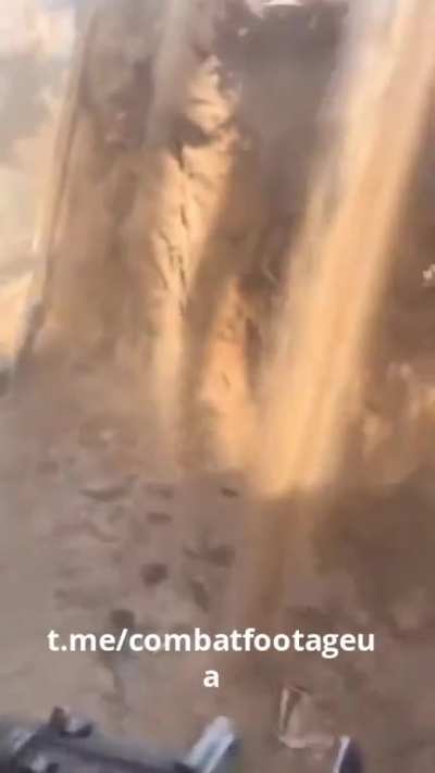 Ukrainian soldiers repel a Russian assault on their positions in the forests near Kpeminna, Luhansk region.