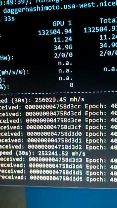 This is a single gpu lasted 10 minutes