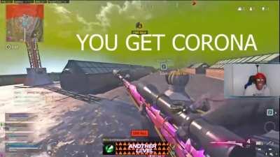 lol i kept sniping this guy & he was so toxic😂 said I had a strike pack🤦🏽‍♂️