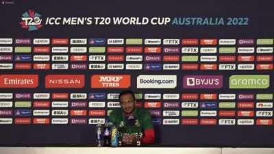 were you discussing with the umpire about rivers of Bangladesh? Lmao what did I even watch.