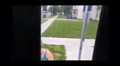 just because she missed the bus