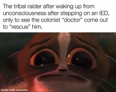 I would have hoped to die instantly, if I was in his shoes.