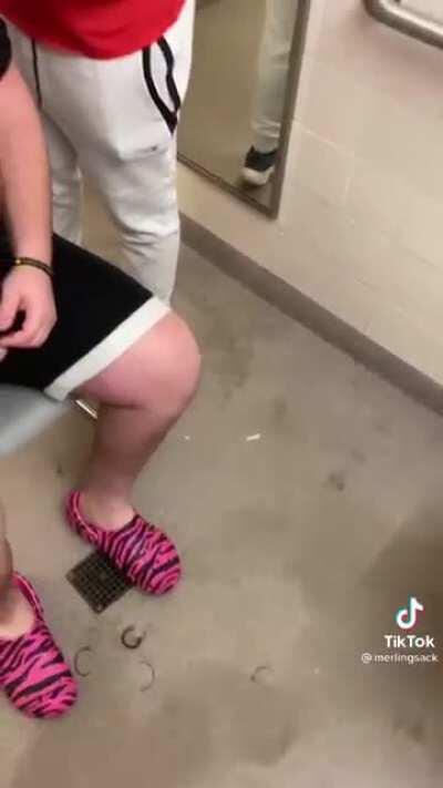 Wubby’s next haircut when we beat him at Connect 4