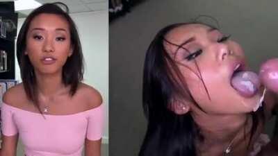 Asian cutie is showing her slut side