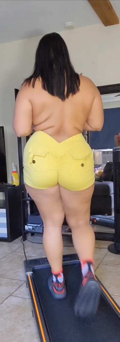 You’re ok with my workout outfit for today right? 