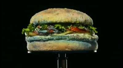 Burger King's new commercial features a rotting Whopper growing moldy