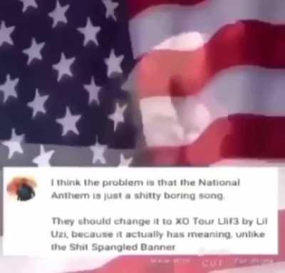 Fuck Shit Spangled Banner 😱😱😱