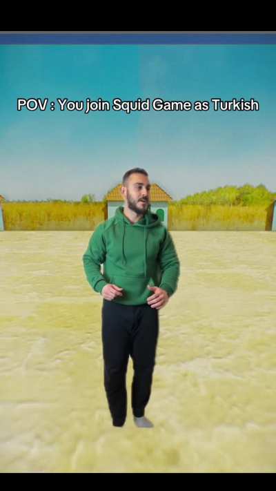 You join Squid Game as a Turk.