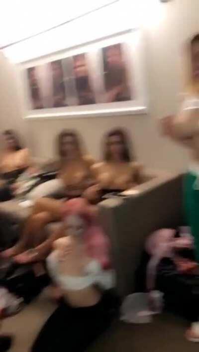 Imagine walking in on this!