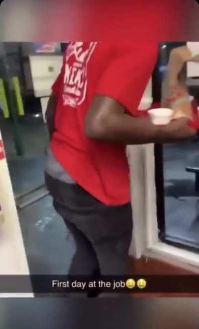 First day of the job