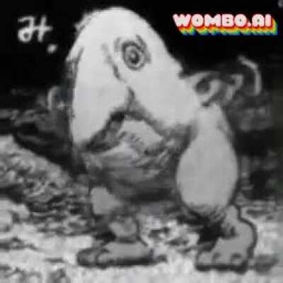 Where is his mouth? And why does it work?