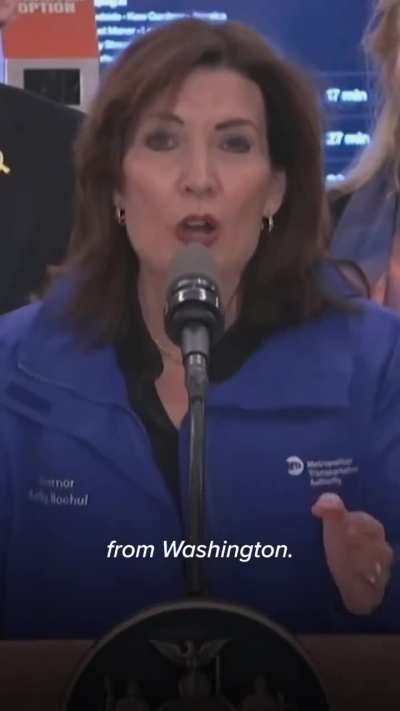 Governor of New York on Donald Trump - ''This is an attack on our sovereign identity and independence. We’ll see him in court.''