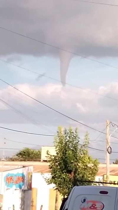 Apareci&oacute; una nube embudo en San Justo