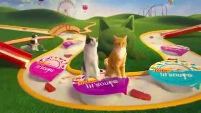 KOMAEDA'S ENGLISH V.A IS IN THIS CAT FOOD COMMERCIAL AND IT'S SENDING ME OVER THE EDGE