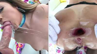 Battle of the anal sluts: Who is the better one? Ariana or Adria?