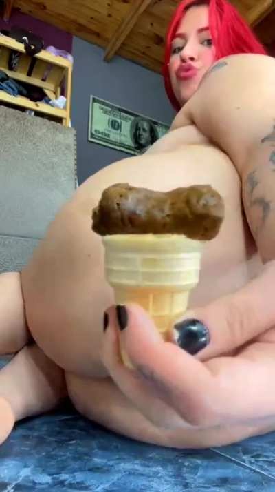 Pleasure served in a cone
