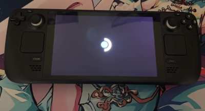 Rikka Steam Deck boot animation