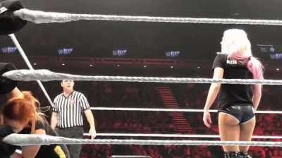 Becky couldn't handle Biscuit Butt Alexa