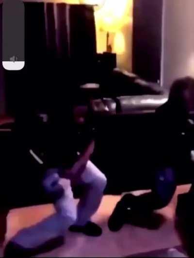 The bitch was just chillin and got turned in to an indianamal