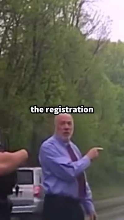 WCGW if you pulled over a wrong person.