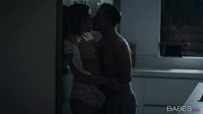 Blair Williams - Kissing, and rubbing her pussy